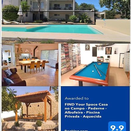 FIND Your Space Casa no Campo - Paderne - Albufeira - Piscina Privada - Aquecida Paderne (Faro) Exterior foto
