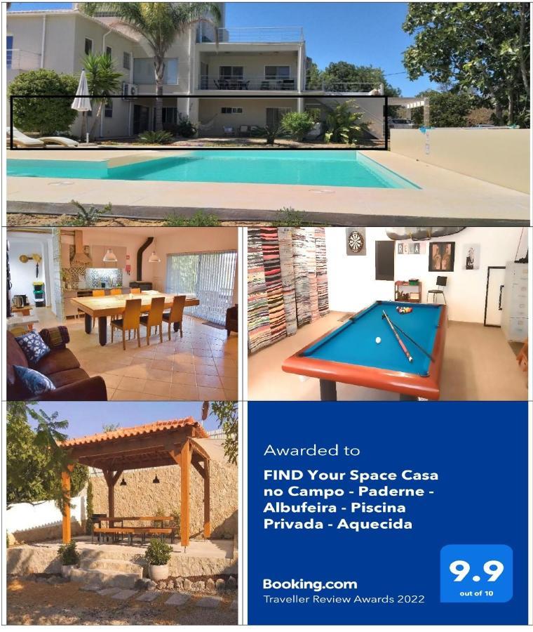 FIND Your Space Casa no Campo - Paderne - Albufeira - Piscina Privada - Aquecida Paderne (Faro) Exterior foto